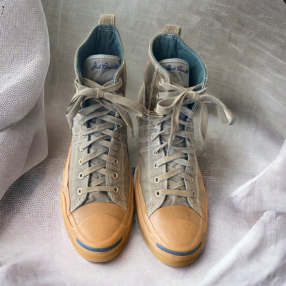 Converse Jack Purcell high tops size 10.5